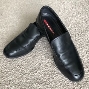 Prada Men’s Black Loafers